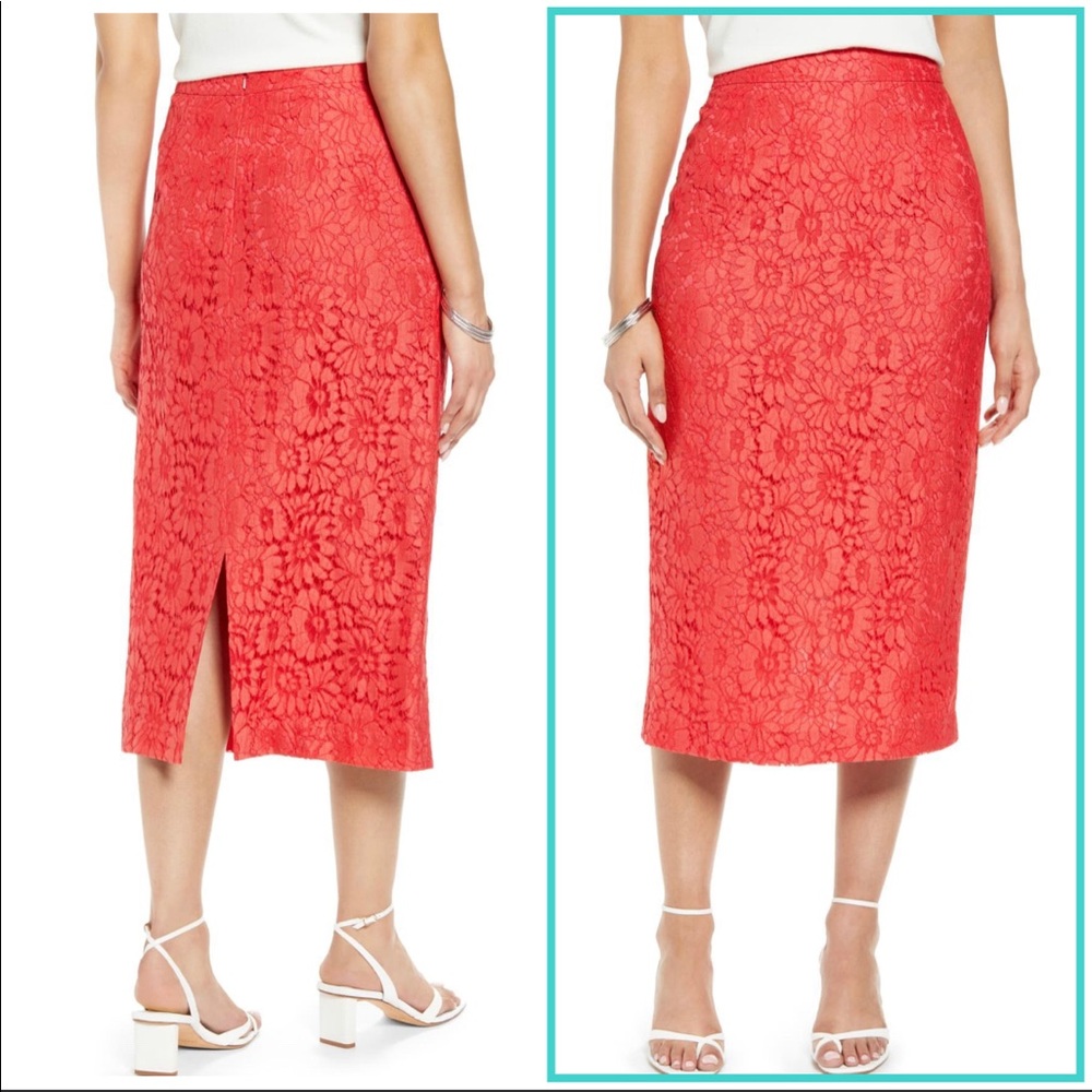 🔥CLEARANCE🔥 Halogen Lace Pencil Skirt